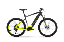 Электровелосипед Haibike Sduro Cross 9.0 men 500Wh 11s XT Темно Серый с Желтым original 2018 Электровелосипед Haibike Sduro Cross 9.0 men 500Wh 11s XT Темно Серый с Желтым original 2018
