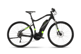 Электровелосипед Haibike Sduro Cross 6.0 men 500Wh 20s XT Черный с Салатовым Электровелосипед Haibike Sduro Cross 6.0 men 500Wh 20s XT Черный с Салатовым